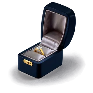 Diamond Ring Box PNG Xsu