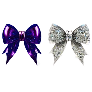 Diamond Sparkle Gift Bow PNG Txa84 PNG