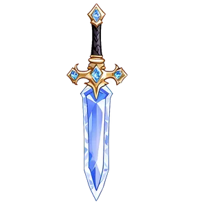 Diamond Sword Illustration PNG Vjr
