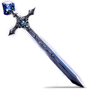 Diamond Sword On Pedestal PNG 05252024 PNG