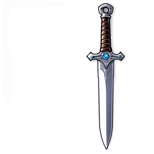 Diamond Sword With Leather Grip Png Rwo96 PNG image