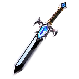 Diamond Sword With Light Reflection Png Lhd22 PNG image