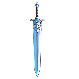 Diamond Sword With Shadow Png Cku21 PNG image