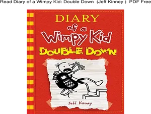 Diaryofa Wimpy Kid Double Down Cover PNG image