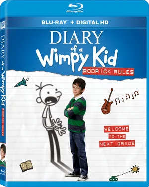 Diaryofa Wimpy Kid Rodrick Rules Blu Ray Cover