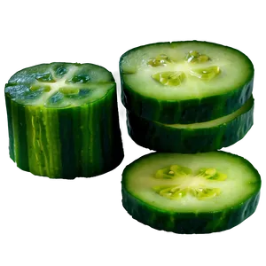 Diced Cucumber PNG 05242024