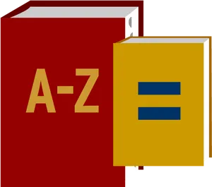 Dictionary Books Ato Zand Equal Sign PNG image