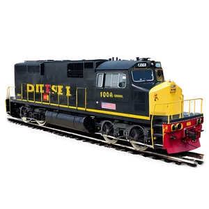 Diesel Locomotive Train PNG 05212024 PNG