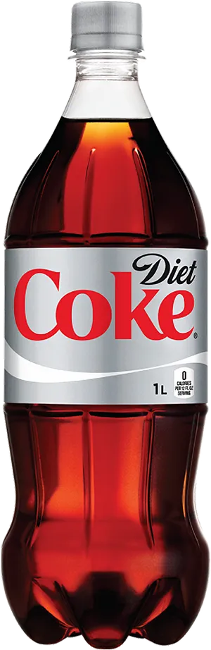 Diet Coke Bottle1 L PNG image
