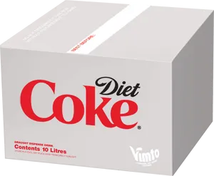 Diet Coke10 Litre Box PNG image