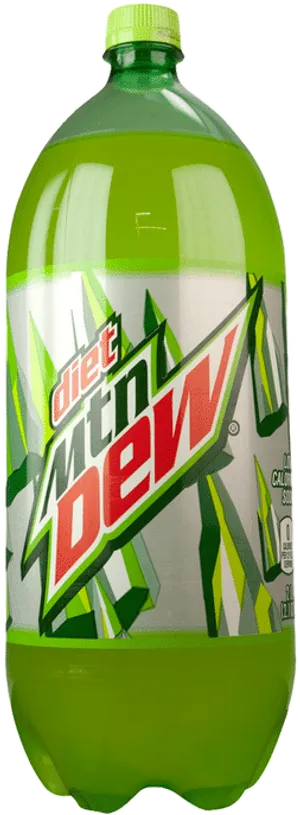 Diet Mountain Dew Bottle PNG image
