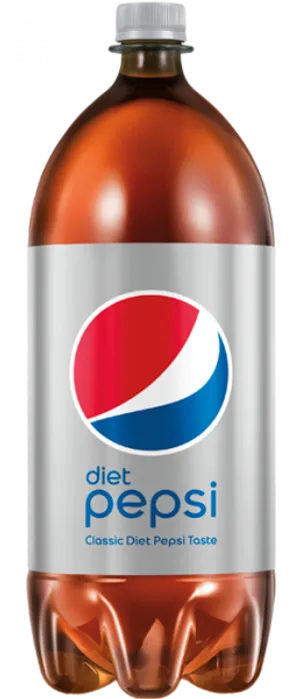 Diet Pepsi Bottle Classic Taste PNG image