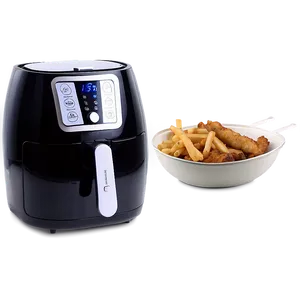 Digital Air Fryer Healthy Cooking Png Uly PNG image