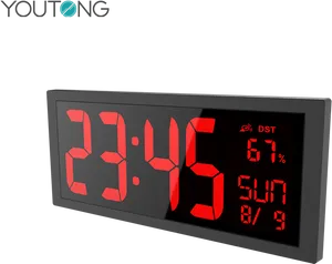 Digital Alarm Clock Display