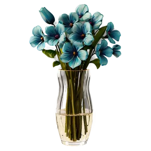 Digital Art Flower Vase Png 06122024 PNG image