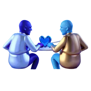 Digital Art Heart Exchange PNG