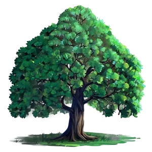 Digital Art Small Tree PNG 06132024 PNG