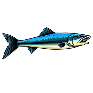 Digital Barracuda Art PNG Ulr