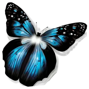 Digital Black Butterfly Artwork PNG Jeb PNG