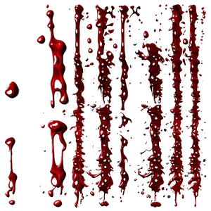 Digital Blood Spatter PNG Ysb PNG