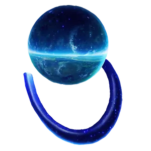 Digital Blue Planet Creation Png 89 PNG image