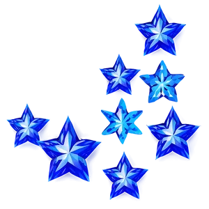 Digital Blue Stars Png Wdc PNG image