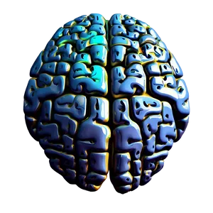 Digital Brain Graphic Png Rhq PNG image