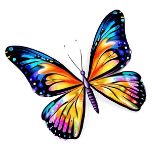 Digital Butterfly Png 06262024 PNG image