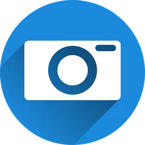 Digital Camera Icon Graphic