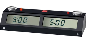 Digital Chess Clock Display5 P M