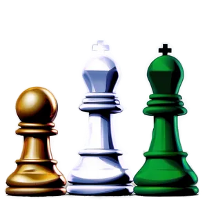 Digital Chess Pawn Artwork PNG 06132024