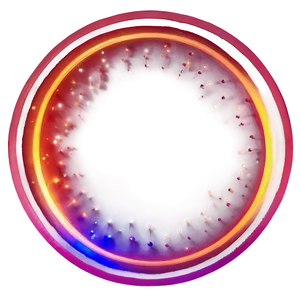 Digital Circle Glow PNG 72