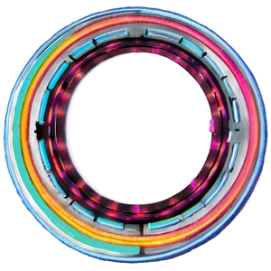 Digital Circle Glow PNG 85