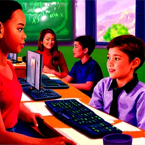 Digital Classroom PNG 89