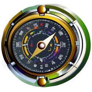 Digital Compass Interface Png Fka80 PNG image