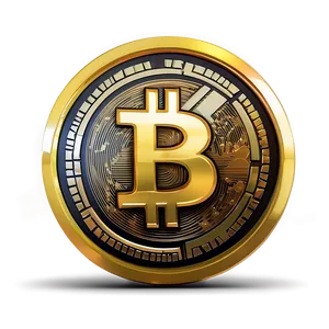 Digital Crypto Coin Png 9 PNG image