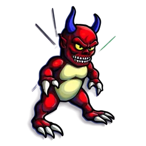 Digital Devil Art PNG Yat PNG