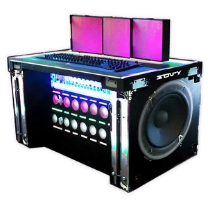 Digital Dj Booth Png 06132024 PNG image