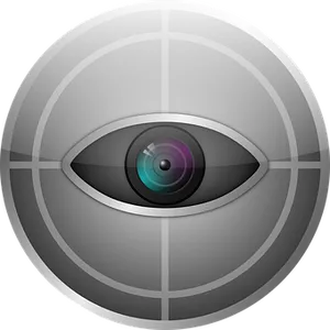 Digital Eye Icon PNG image