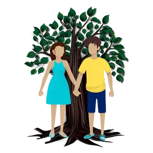 Digital Family Reunion Tree Artwork PNG 06212024 PNG