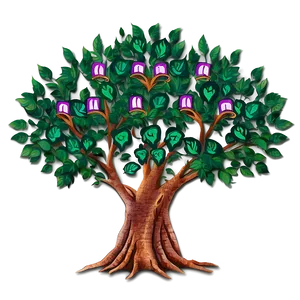 Digital Family Reunion Tree Artwork PNG Smw PNG