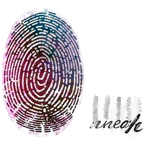 Digital Fingerprint Scan Png 05242024 PNG image