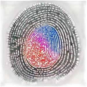Digital Fingerprint Scan Png 05242024 PNG image
