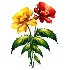 Digital Flower Clipart PNG 05252024 PNG