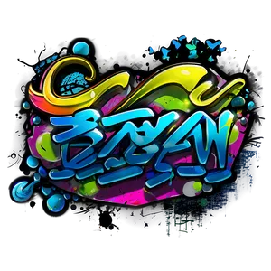 Digital Graffiti PNG 12