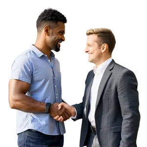 Digital Handshake PNG Ukw74