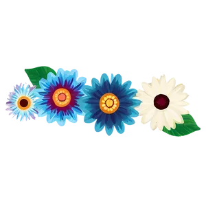 Digital Indie Flower PNG Pyj89 PNG
