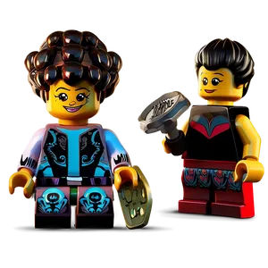 Digital Lego Minifigures Print PNG 06262024 PNG