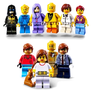 Digital Lego Minifigures Print PNG Lcp