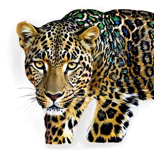 Digital Leopard Texture Png Ktu35 PNG image